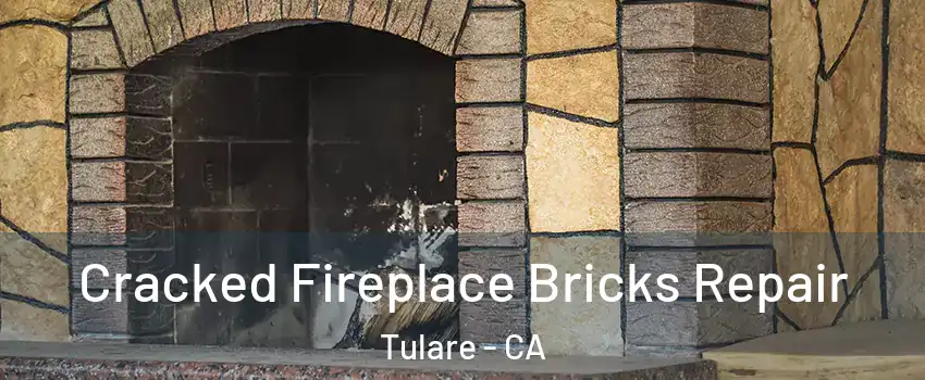  Cracked Fireplace Bricks Repair Tulare - CA