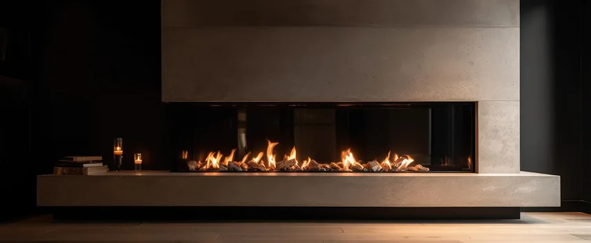 Gas Fireplace Ember Bed Design Services in Tulare, California