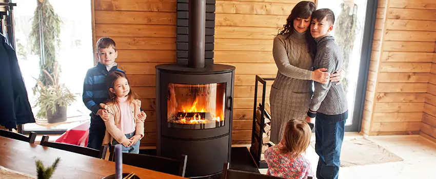 Morso Cast Iron Fireplace Insert Installation in Tulare, California