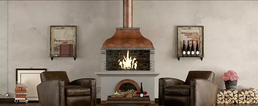 Thelin Hearth Products Providence Pellet Insert Fireplace Installation in Tulare, CA