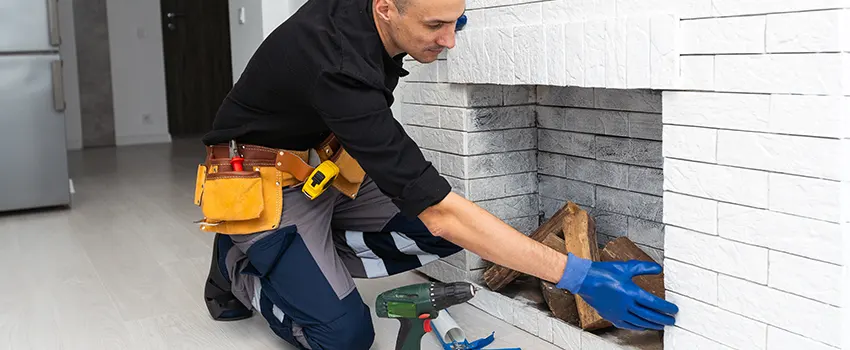 Fireplace Damaged Damper Frame Repair Services in Tulare, California