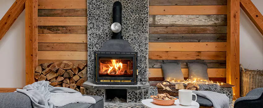 Thelin Hearth Products Direct Vent Gas Stove Fireplace Inspection in Tulare, California